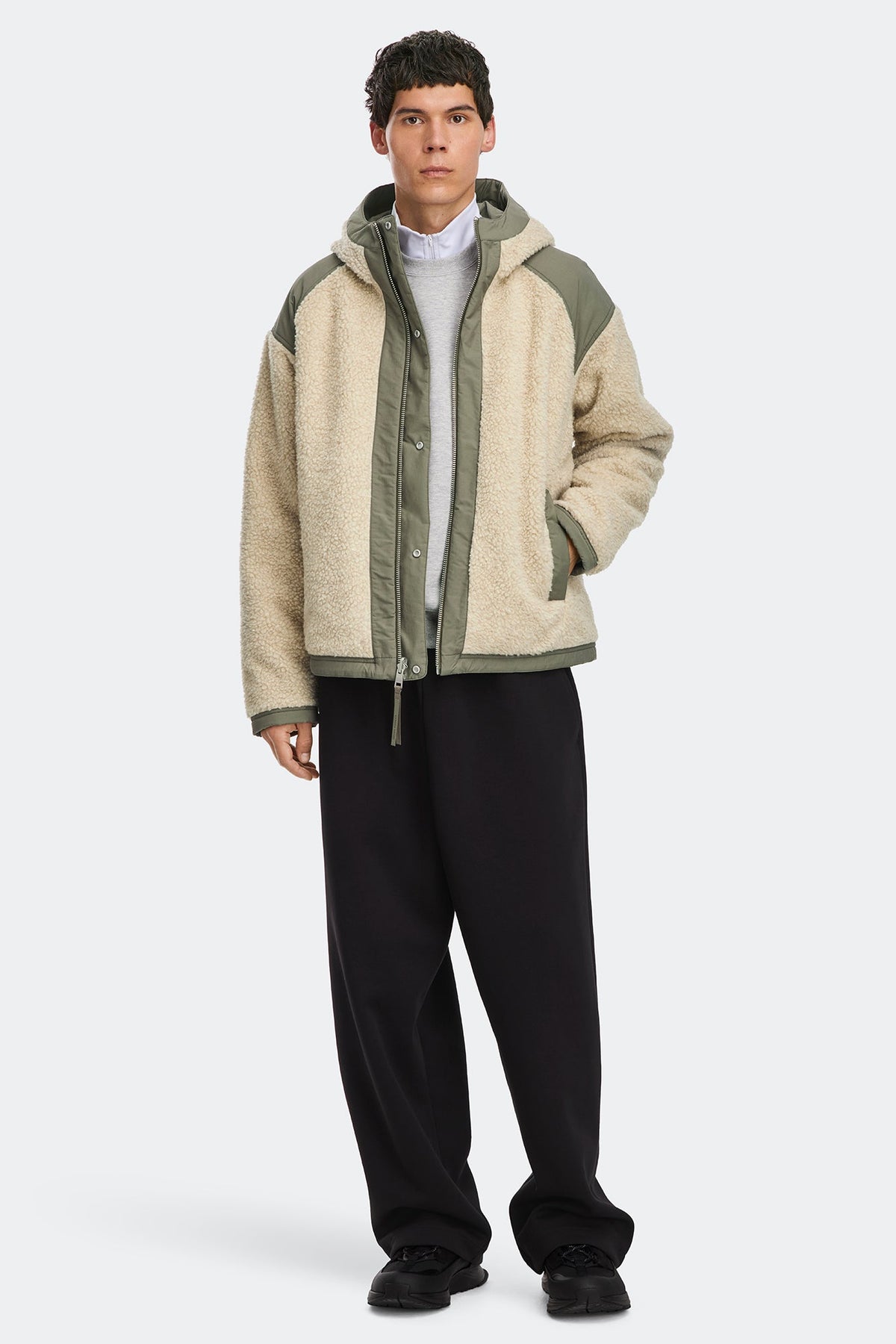 Alberni Reversible Fleece Bomber