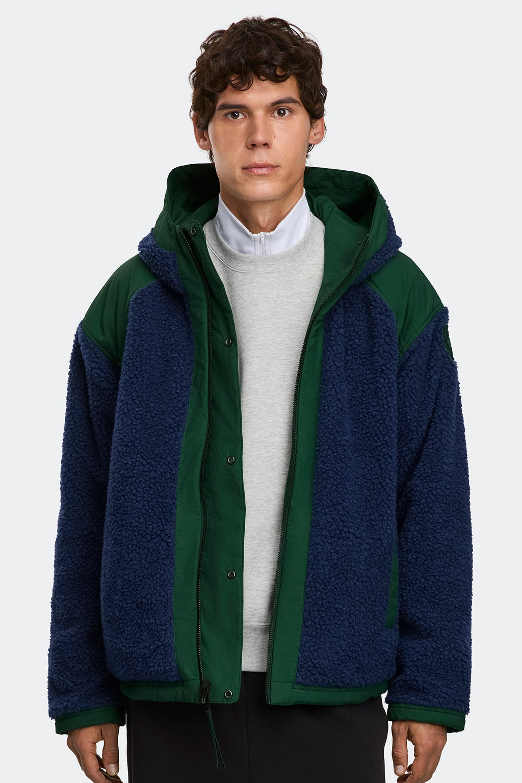 Alberni Reversible Fleece Bomber