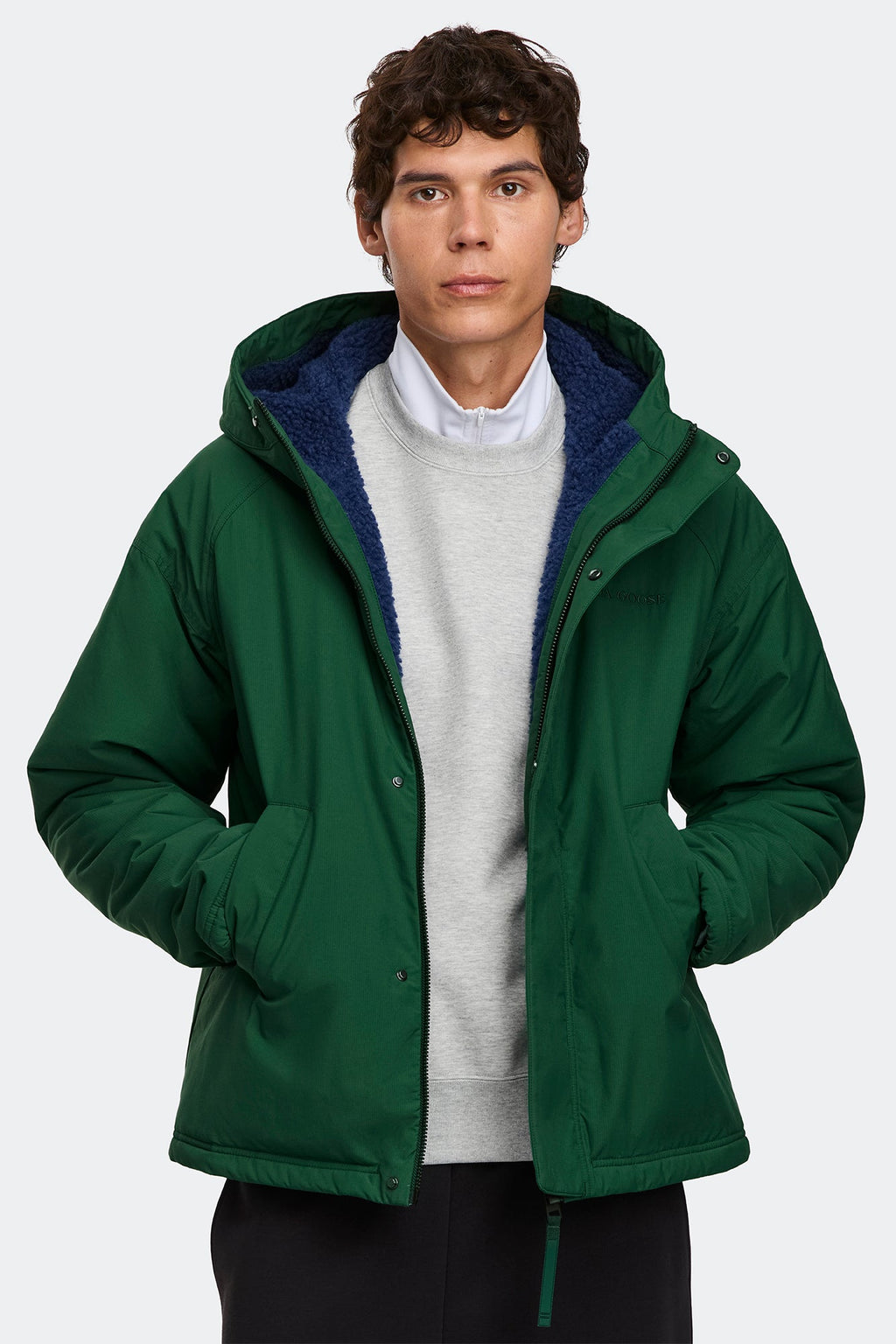 Alberni Reversible Fleece Bomber