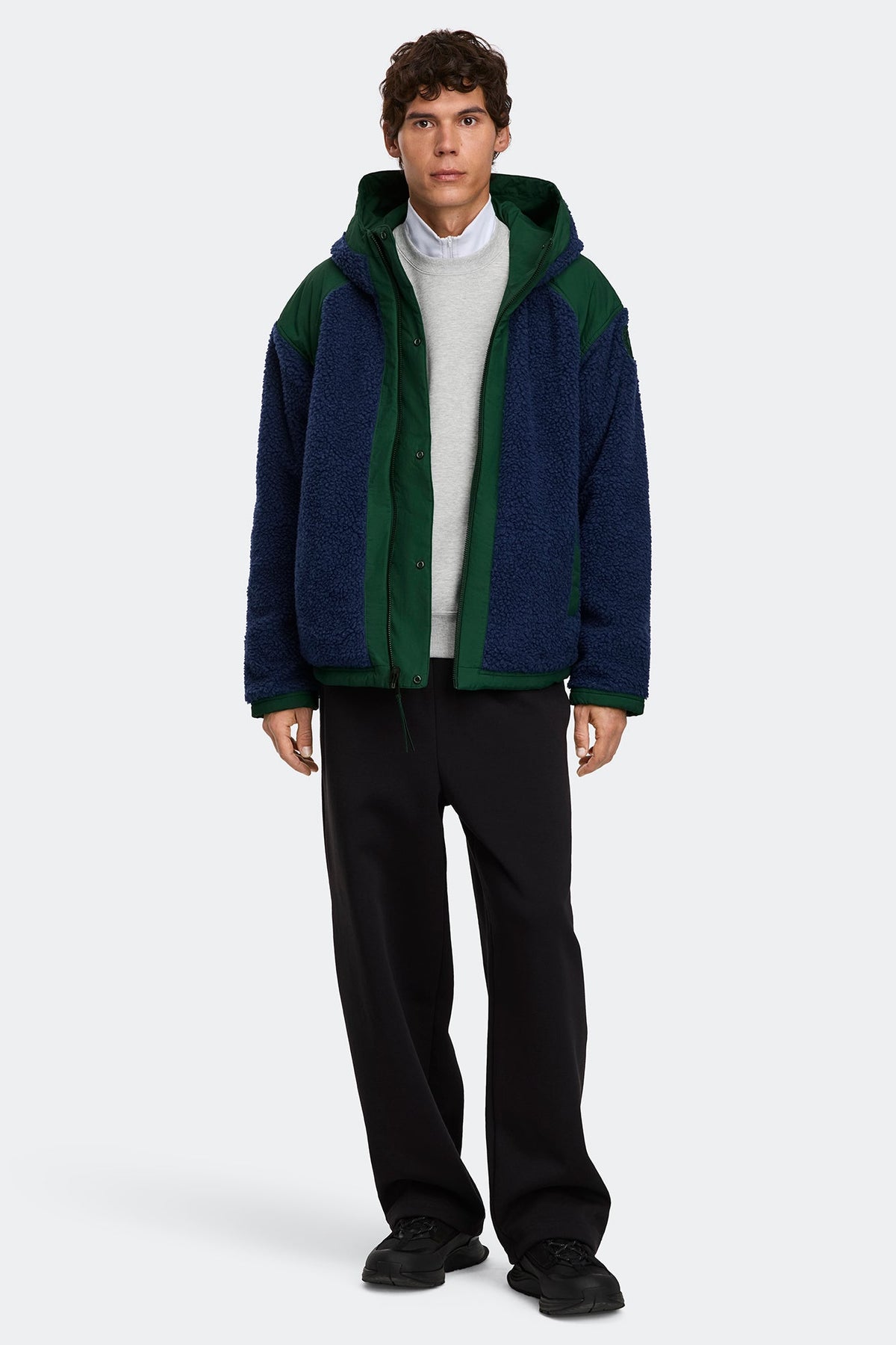Alberni Reversible Fleece Bomber