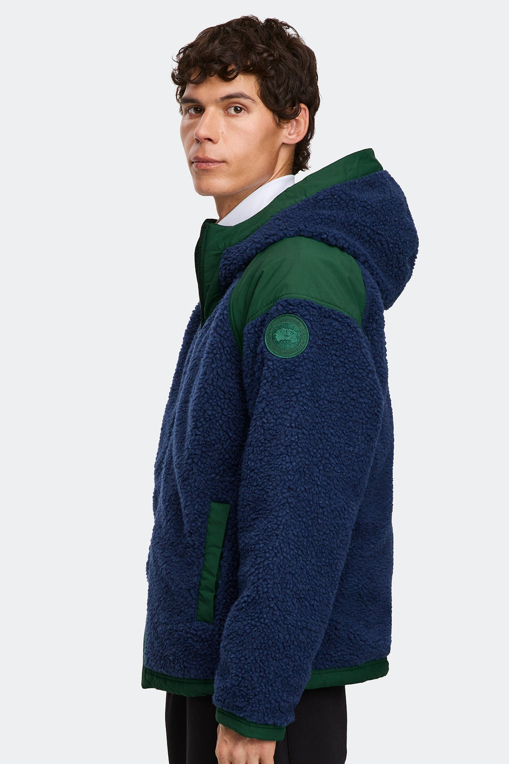 Alberni Reversible Fleece Bomber