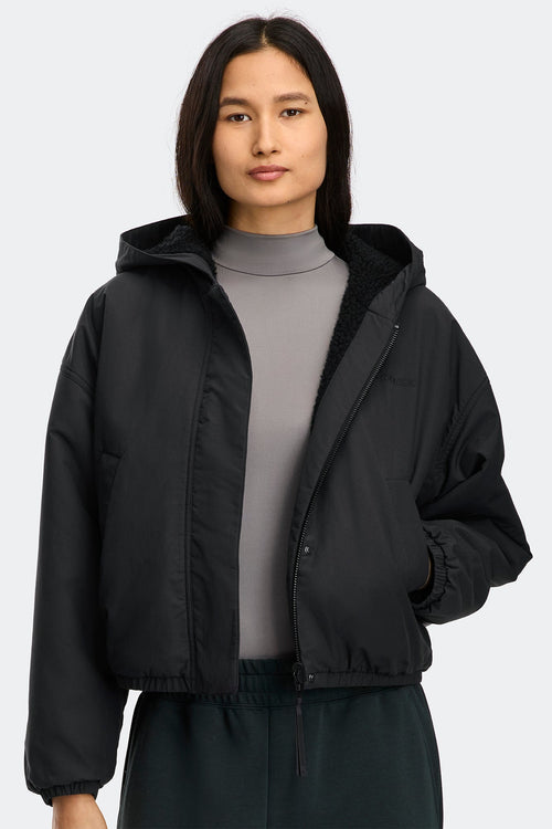 Alberni Reversible Fleece Bomber