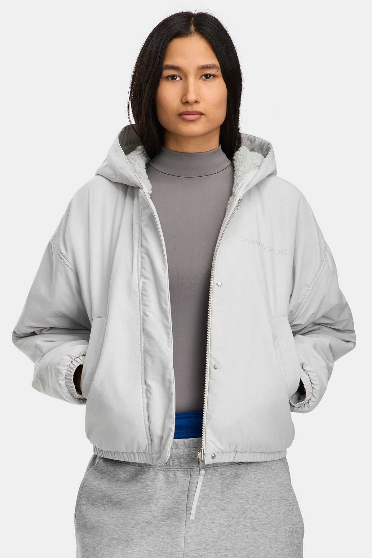 Alberni Reversible Fleece Bomber