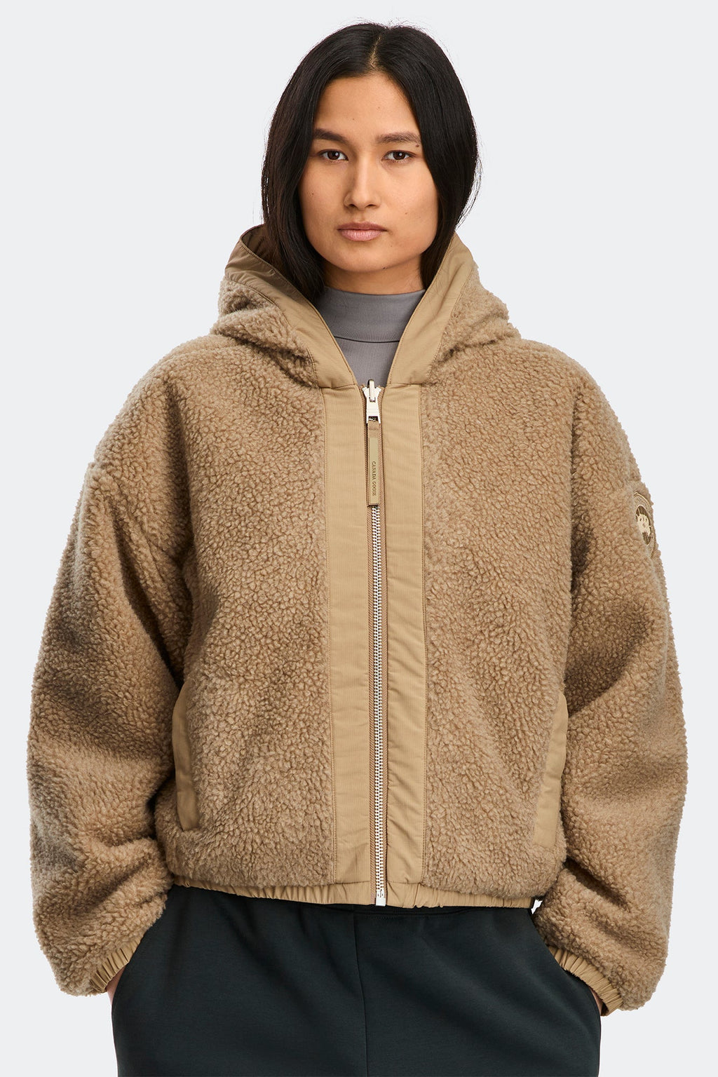 Alberni Reversible Fleece Bomber