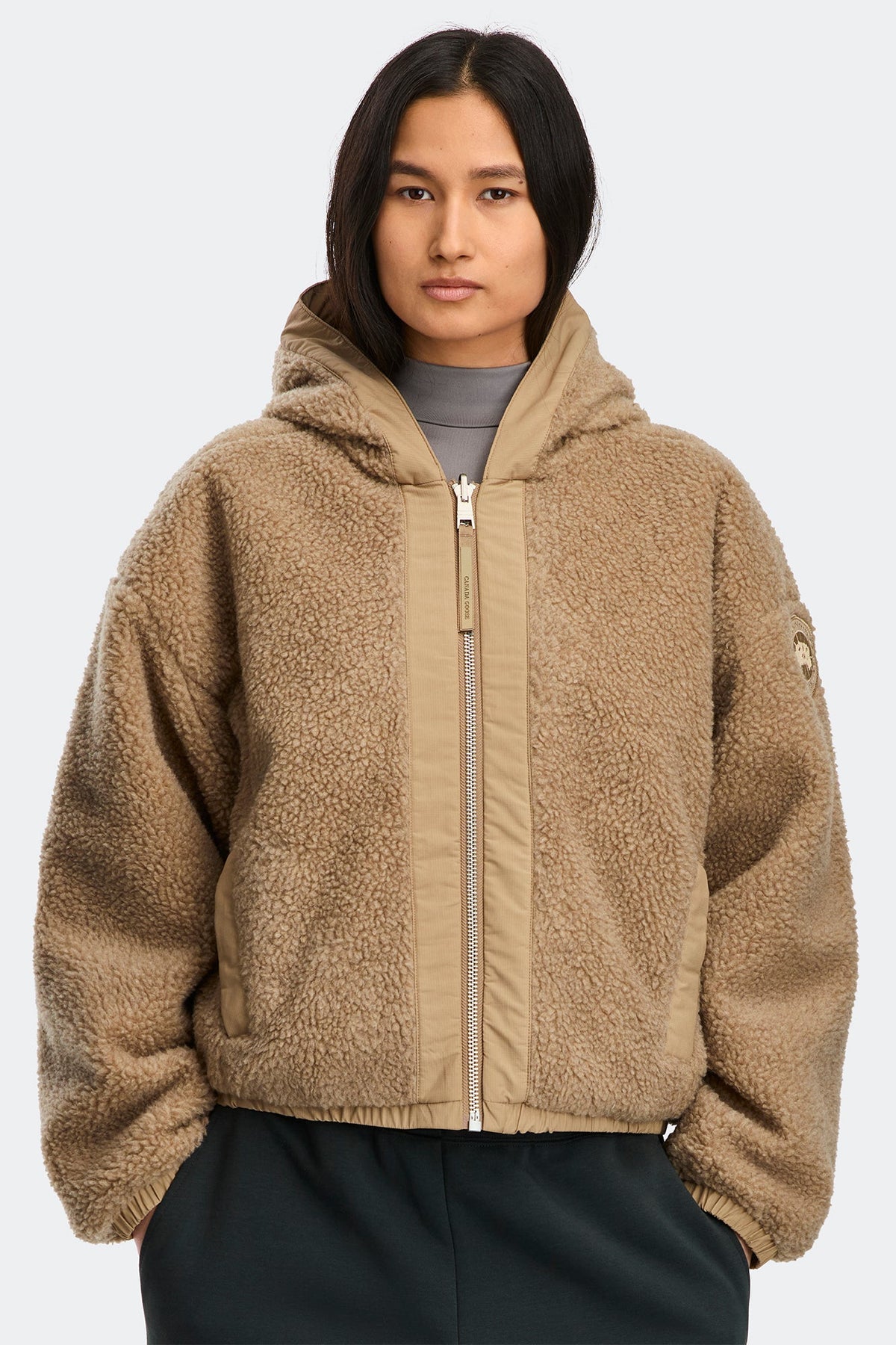 Alberni Reversible Fleece Bomber