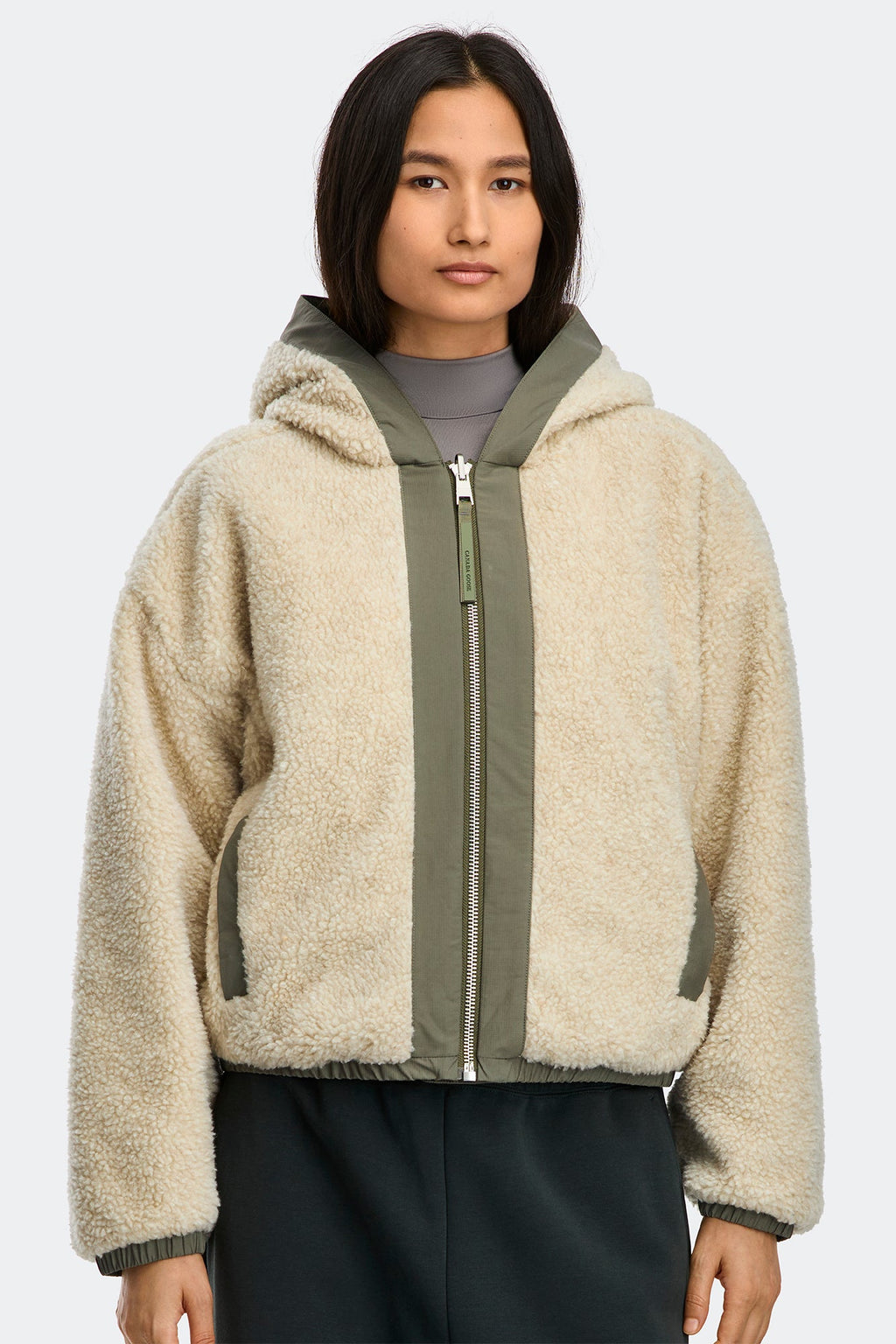 Alberni Reversible Fleece Bomber