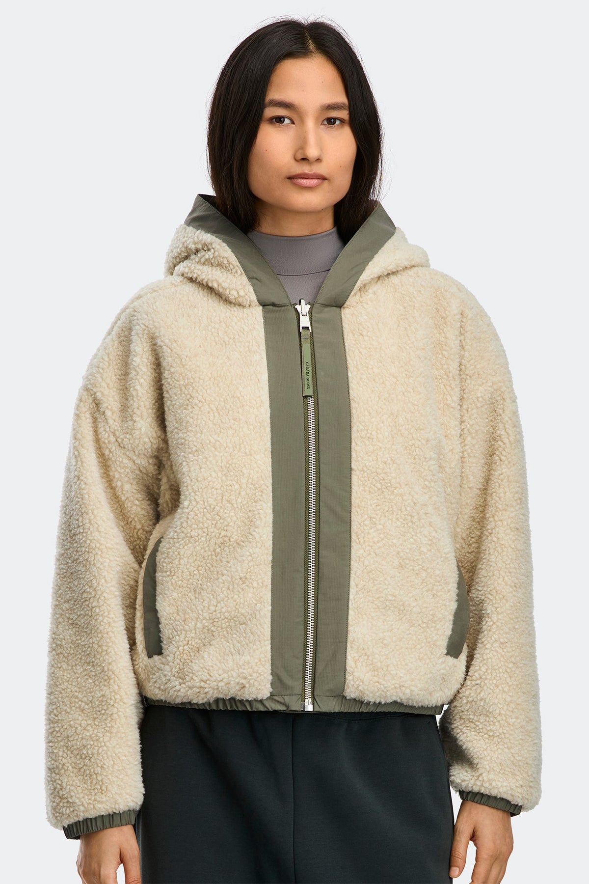Alberni Reversible Fleece Bomber