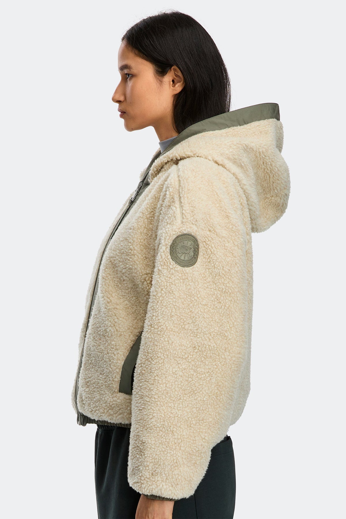 Alberni Reversible Fleece Bomber