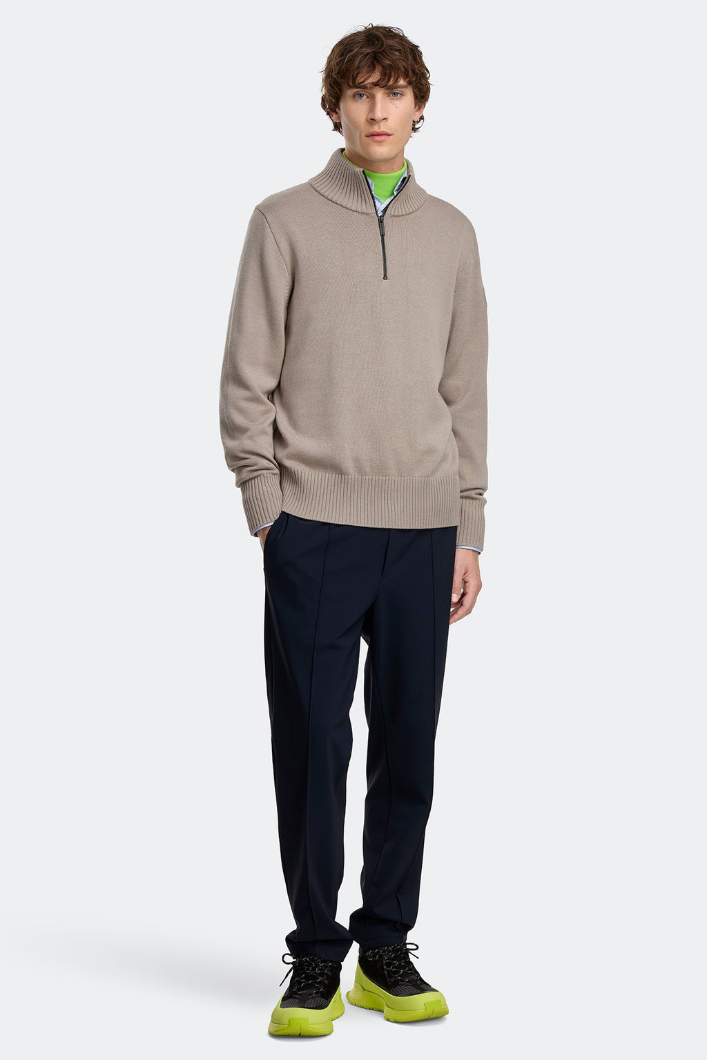 Rosseau Quarter Zip Sweater