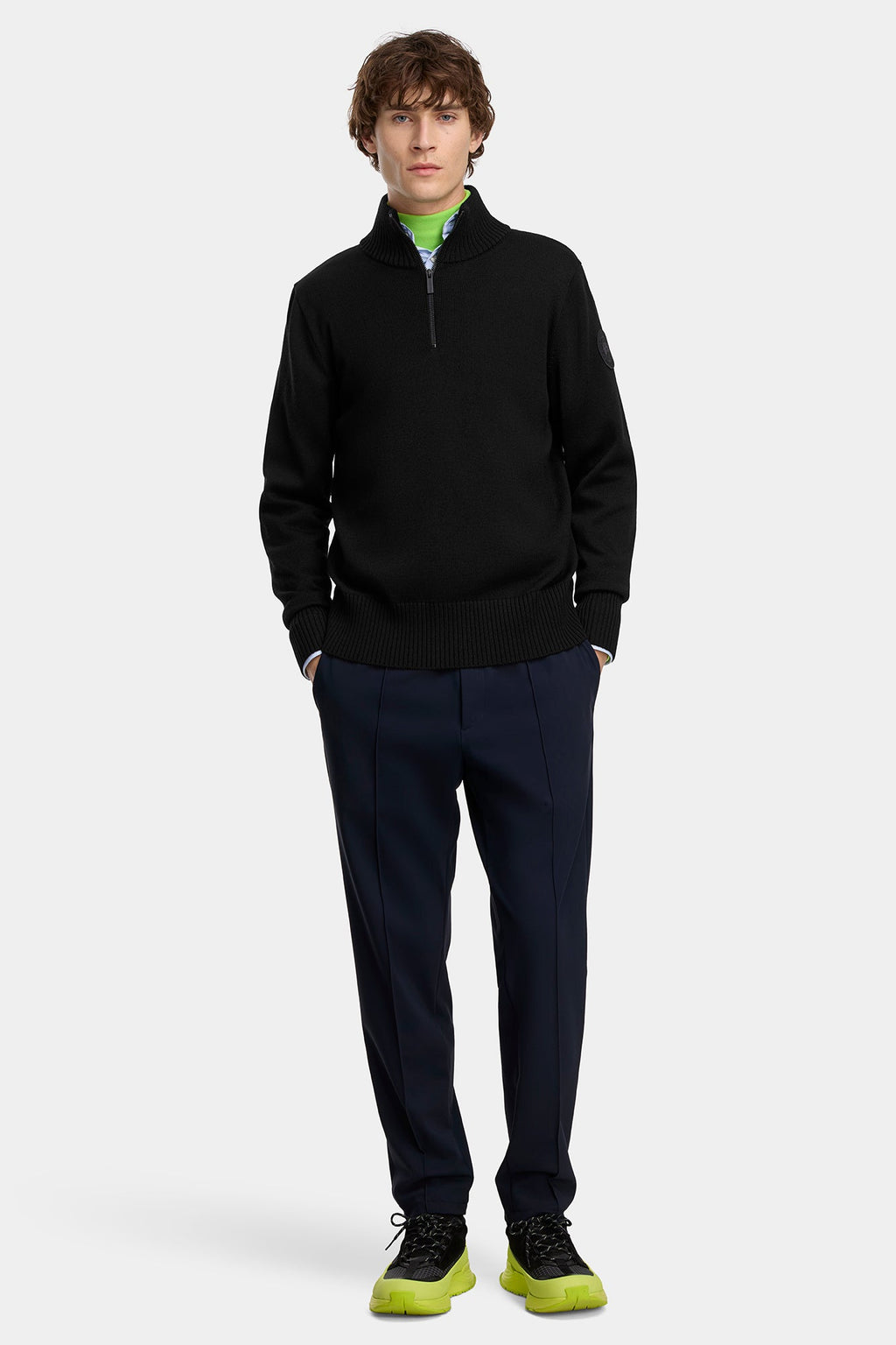 Rosseau Quarter Zip Sweater