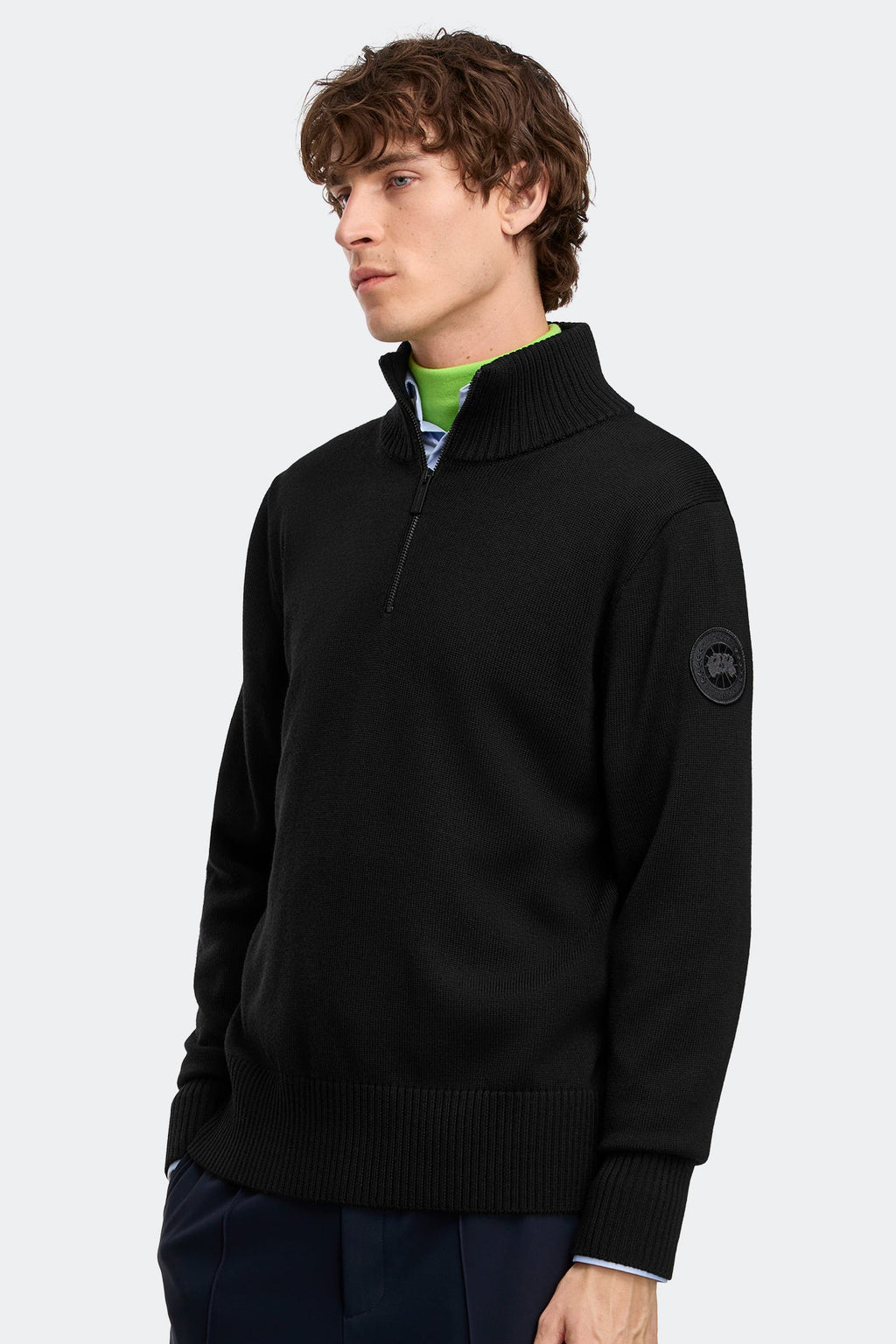 Rosseau Quarter Zip Sweater