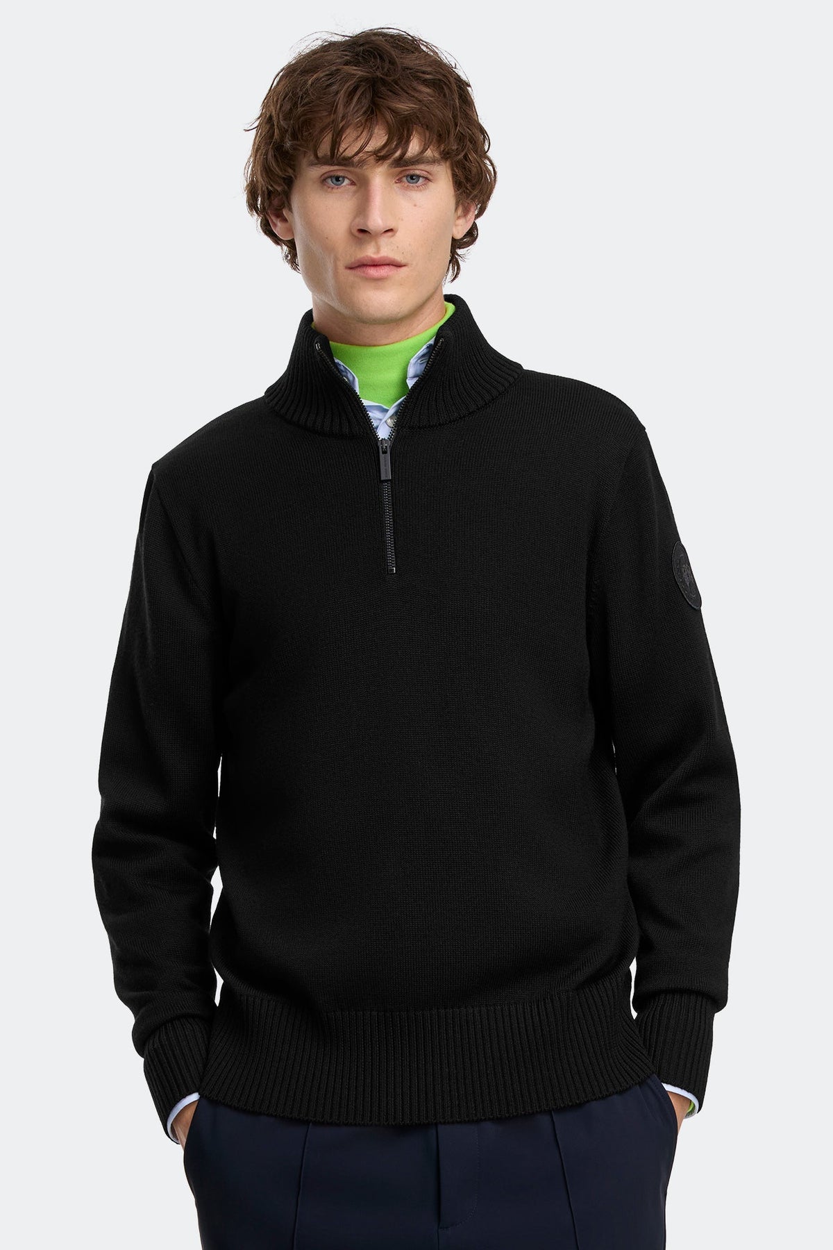 Rosseau Quarter Zip Sweater