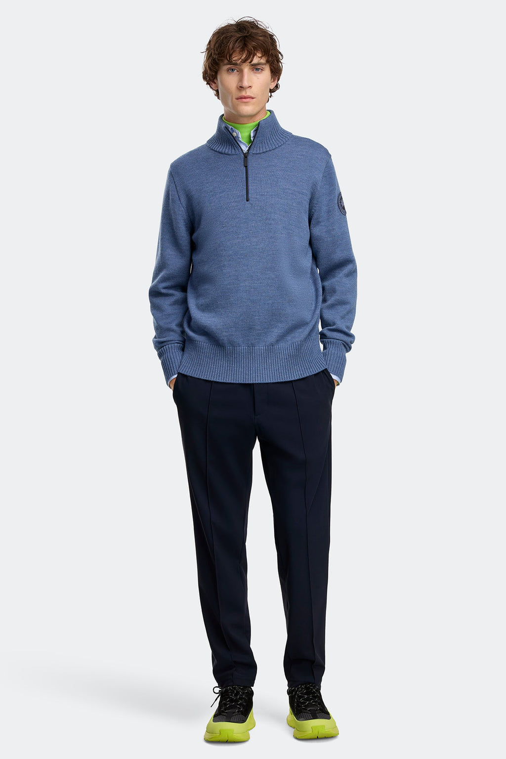 Rosseau Quarter Zip Sweater