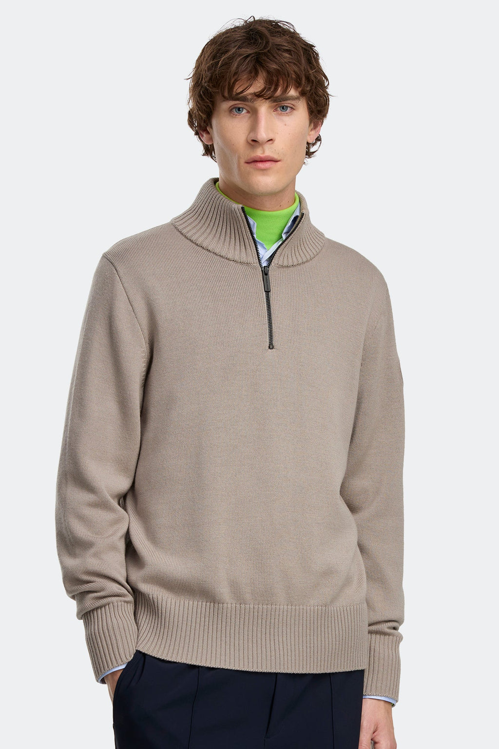 Rosseau Quarter Zip Sweater