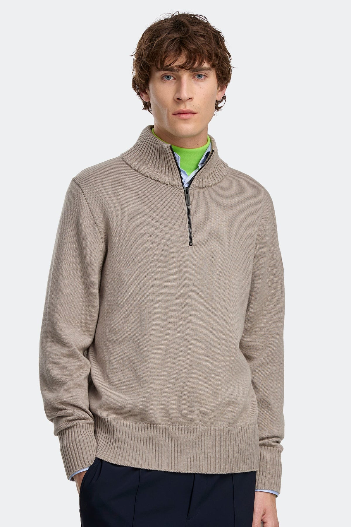 Rosseau Quarter Zip Sweater