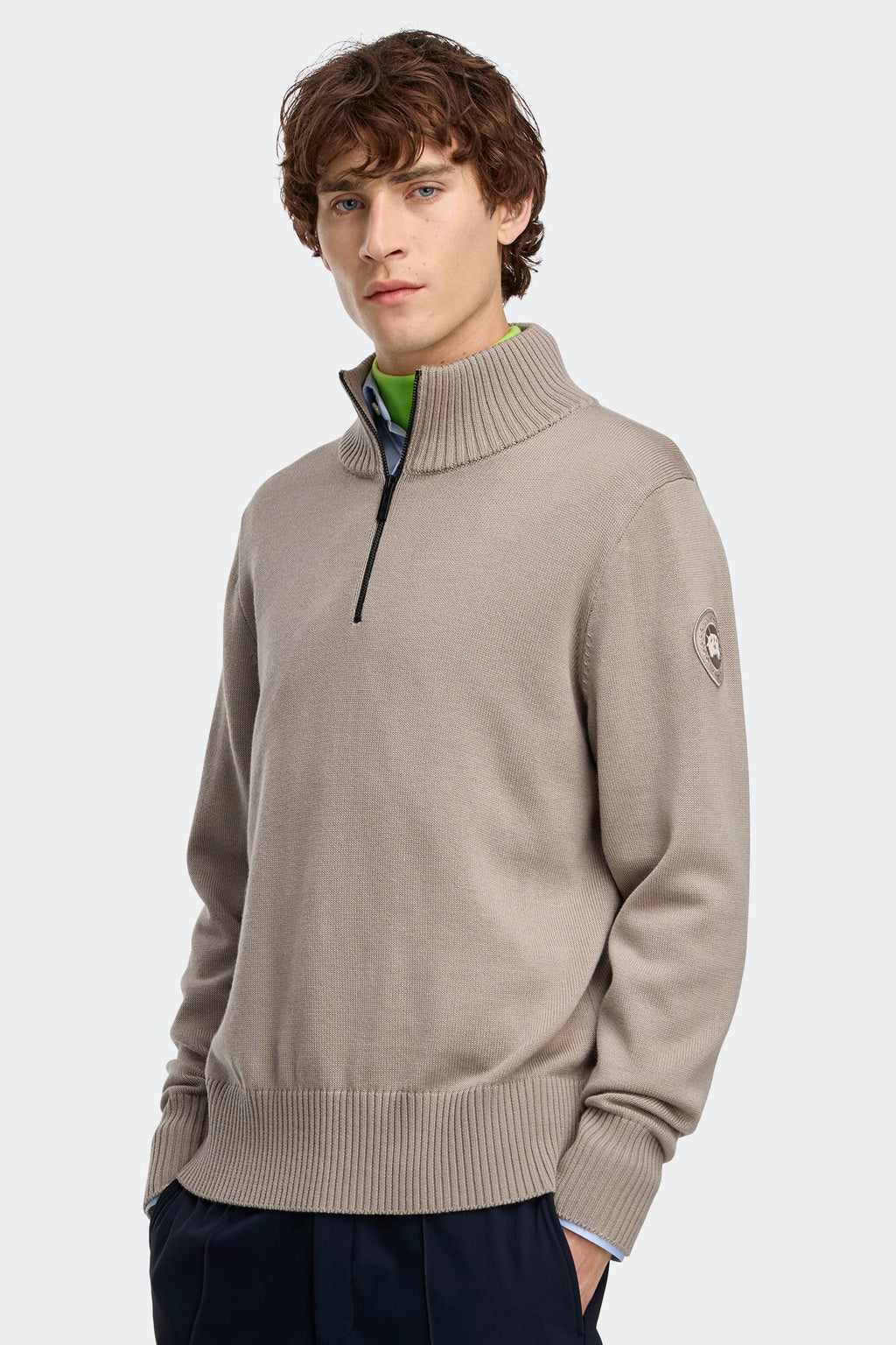 Rosseau Quarter Zip Sweater