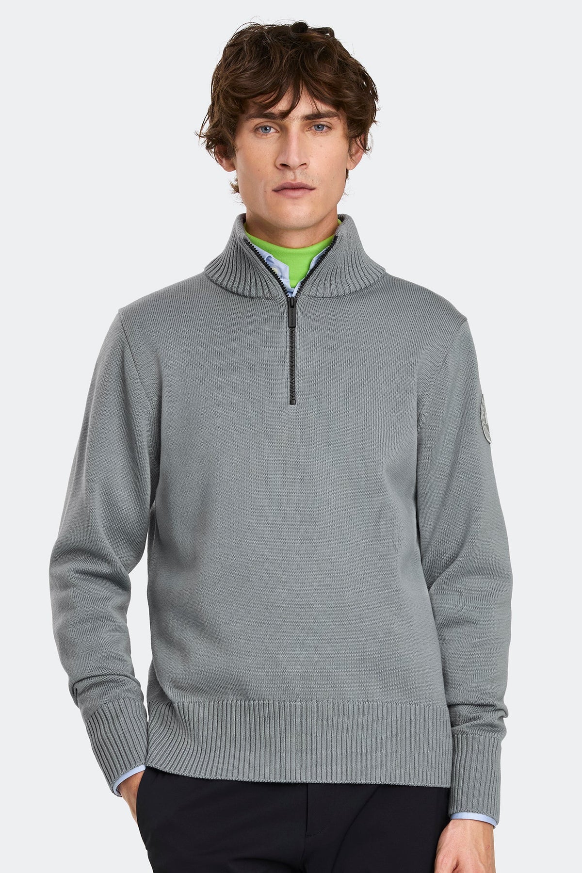 Rosseau Quarter Zip Sweater