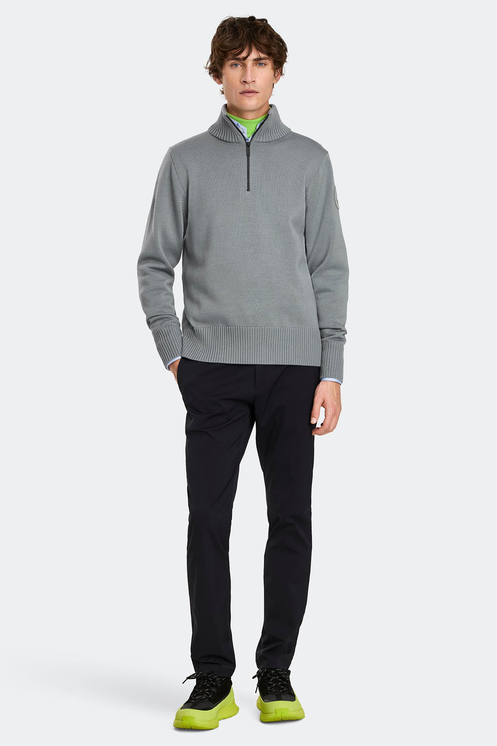 Rosseau Quarter Zip Sweater