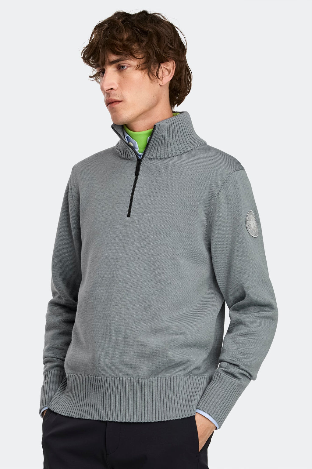Rosseau Quarter Zip Sweater