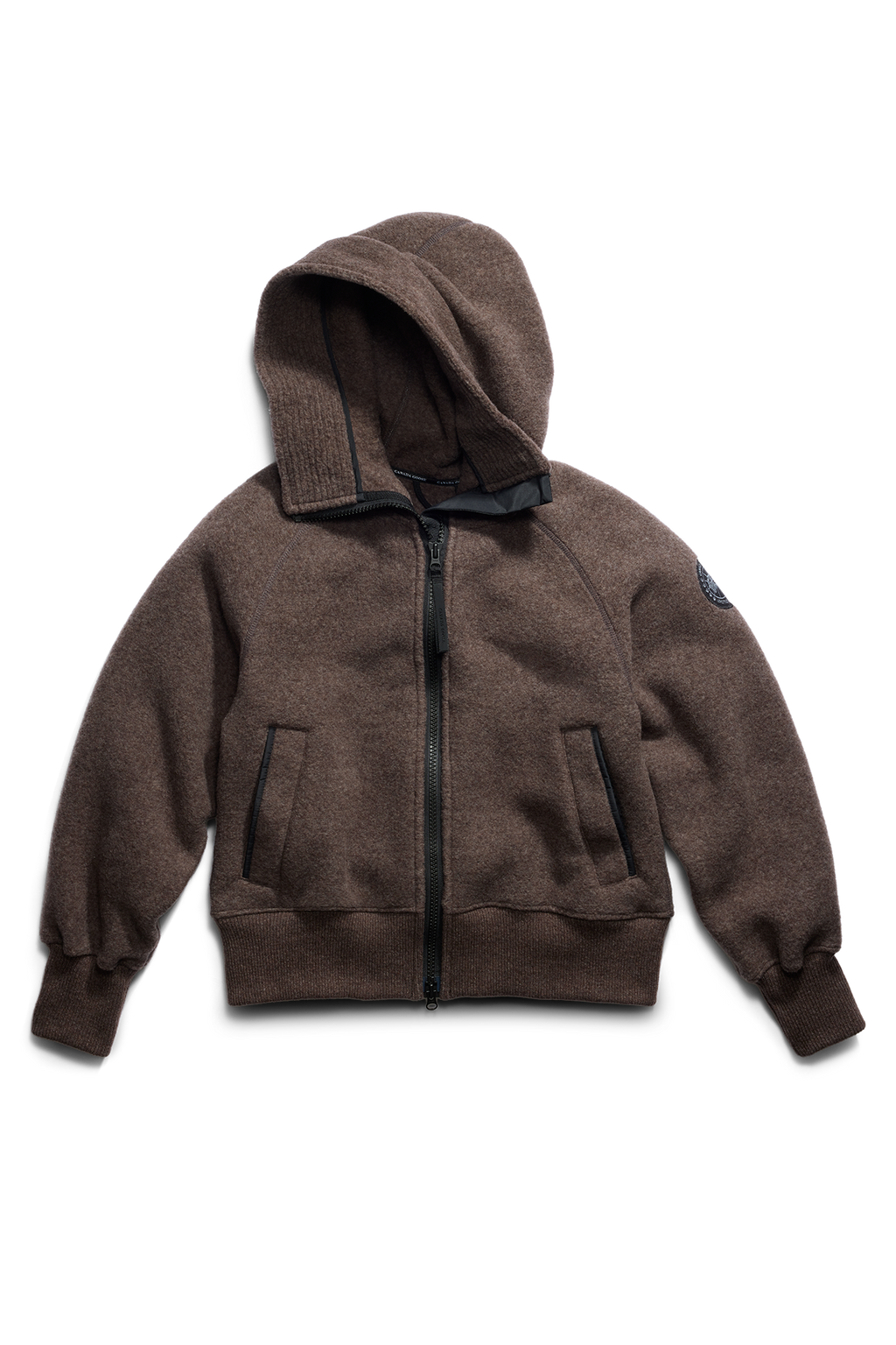 Chilliwack Fleece Bomber Black Disc