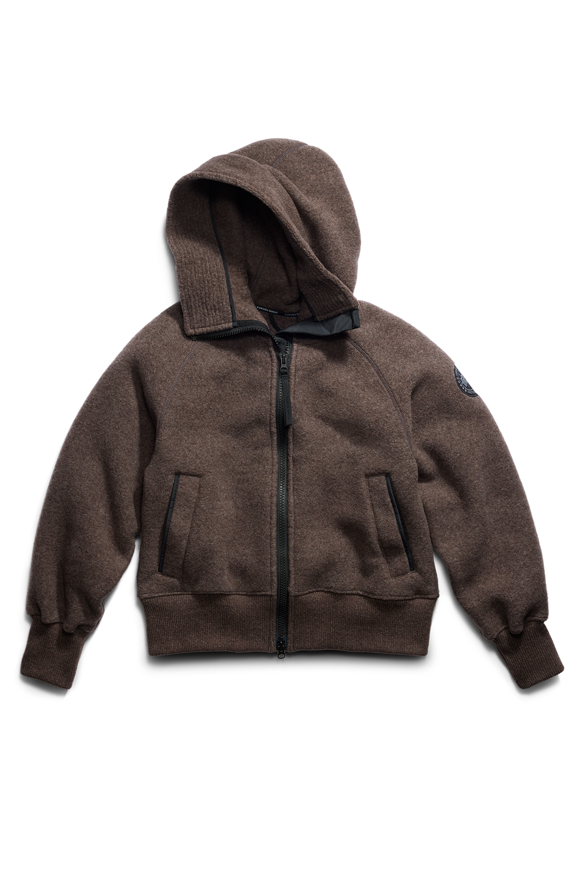 Chilliwack Fleece Bomber Black Disc
