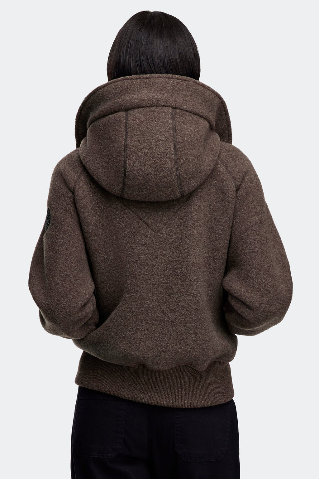 Chilliwack Fleece Bomber Black Disc