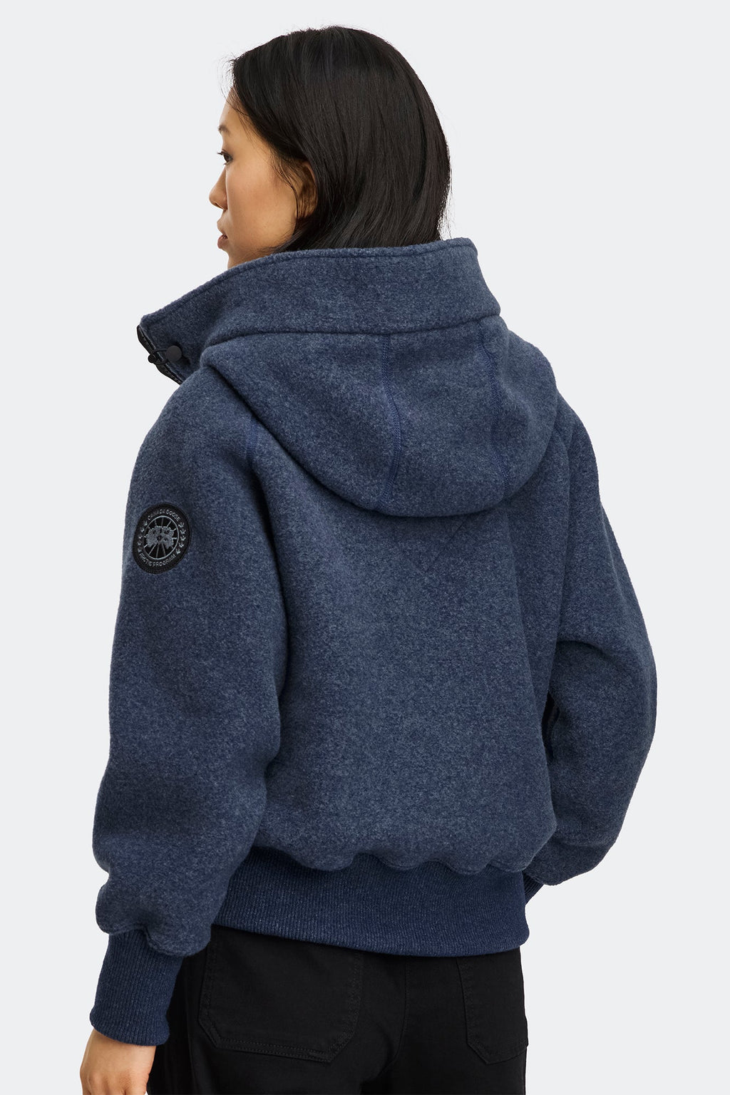 Chilliwack Fleece Bomber Black Disc