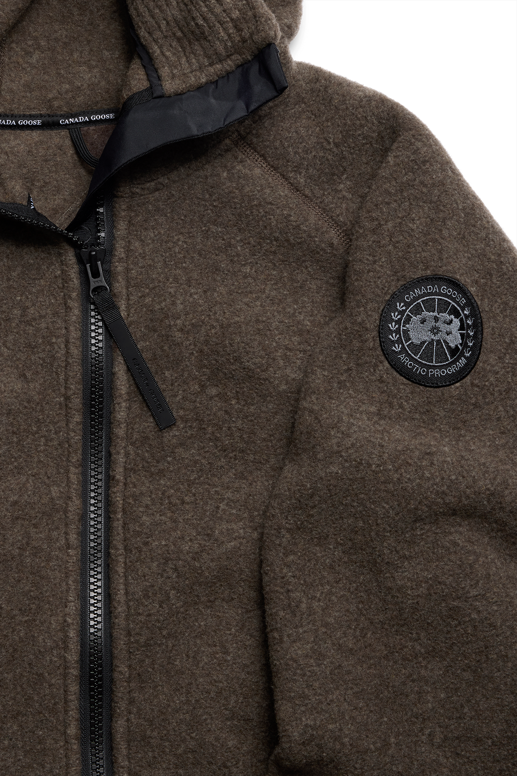 Chilliwack Fleece Bomber Black Disc