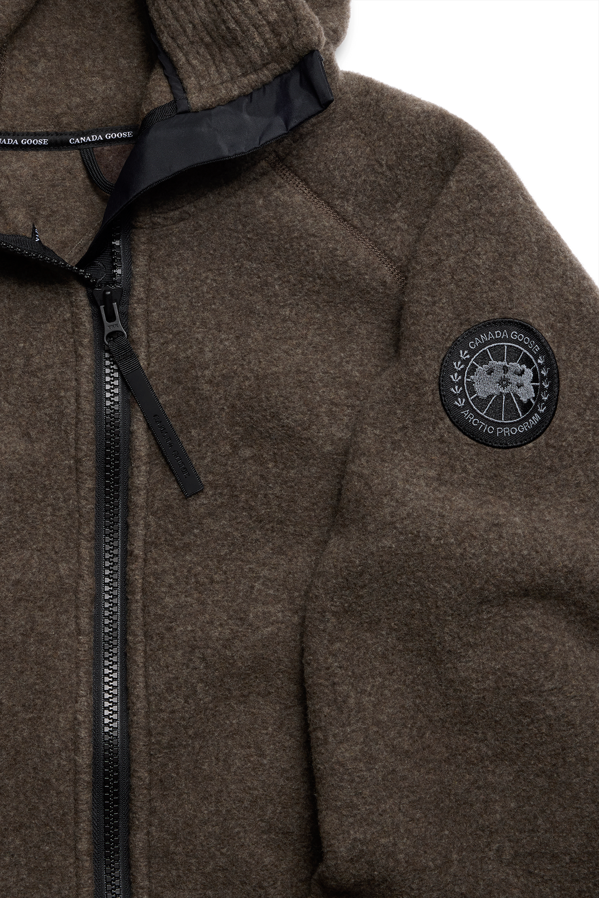 Chilliwack Fleece Bomber Black Disc