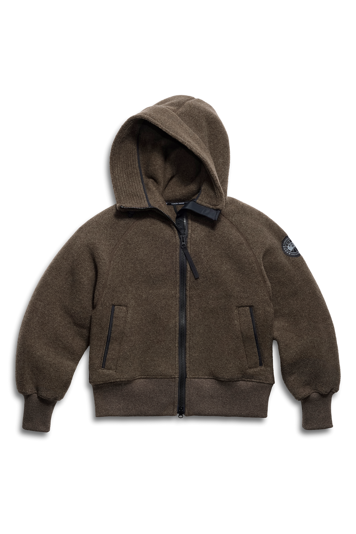 Chilliwack Fleece Bomber Black Disc