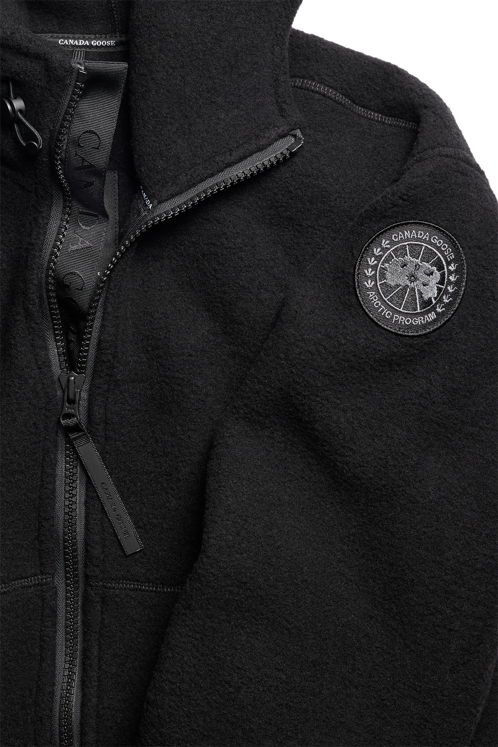 Chilliwack Fleece Bomber Black Disc
