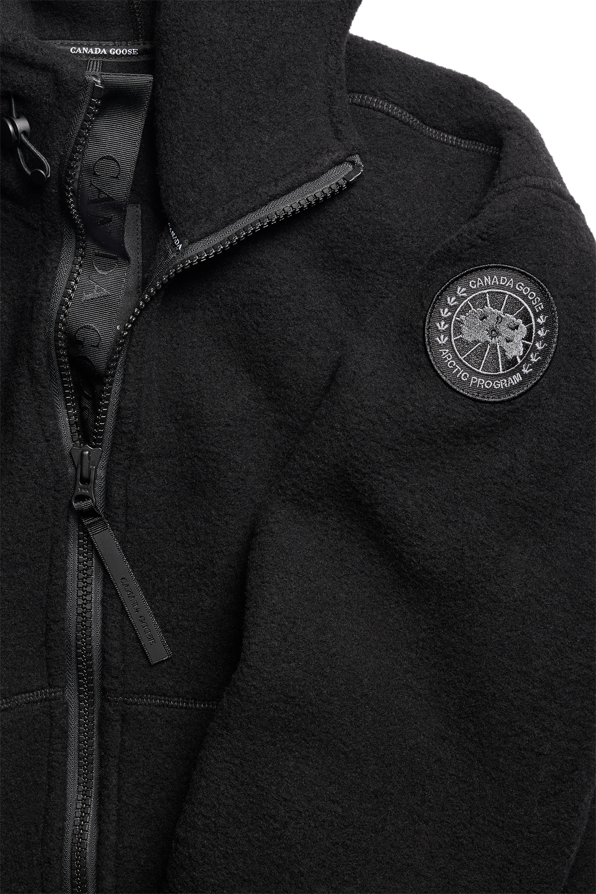 Chilliwack Fleece Bomber Black Disc