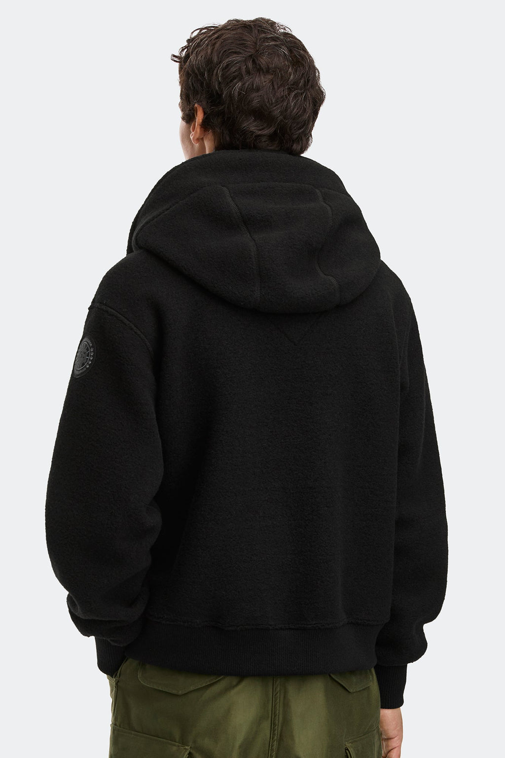 Chilliwack Fleece Bomber Black Disc
