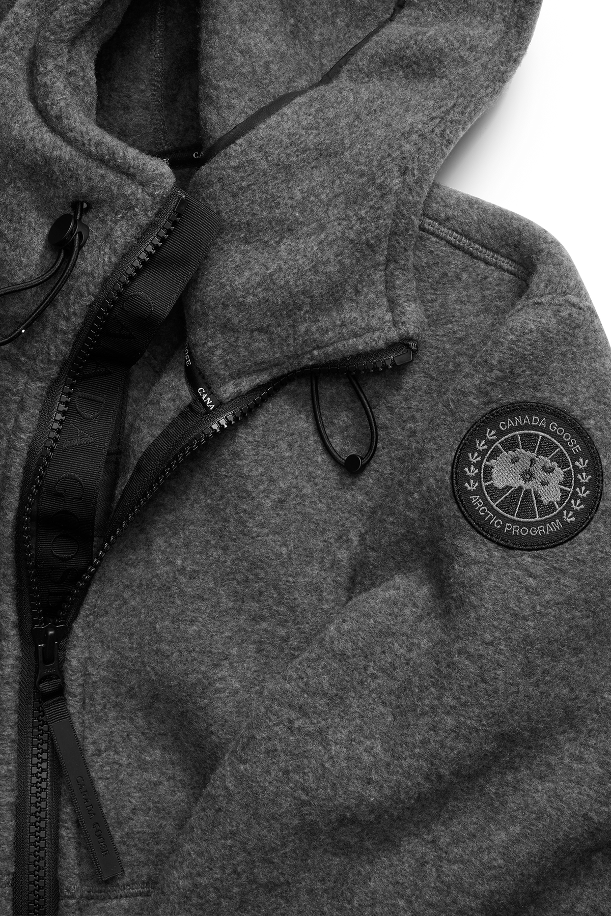 Chilliwack Fleece Bomber Black Disc