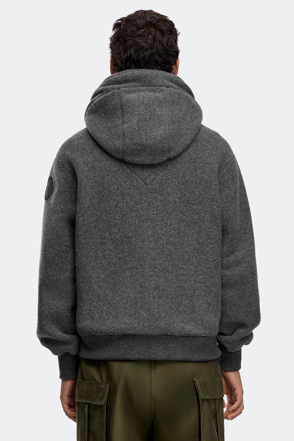 Chilliwack Fleece Bomber Black Disc