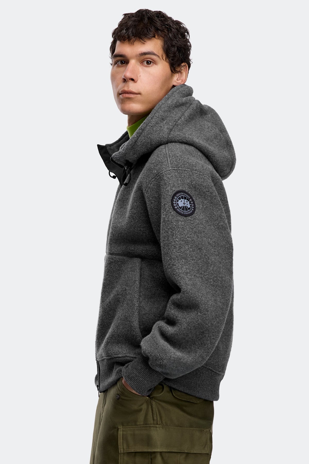 Chilliwack Fleece Bomber Black Disc