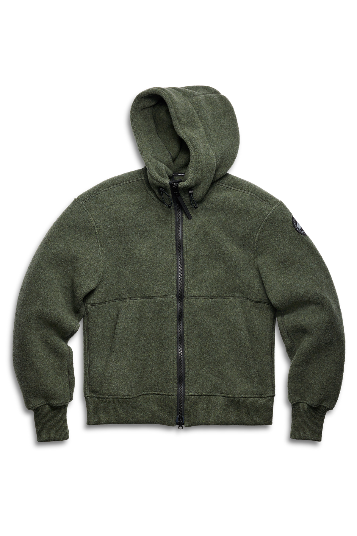 Chilliwack Fleece Bomber Black Disc