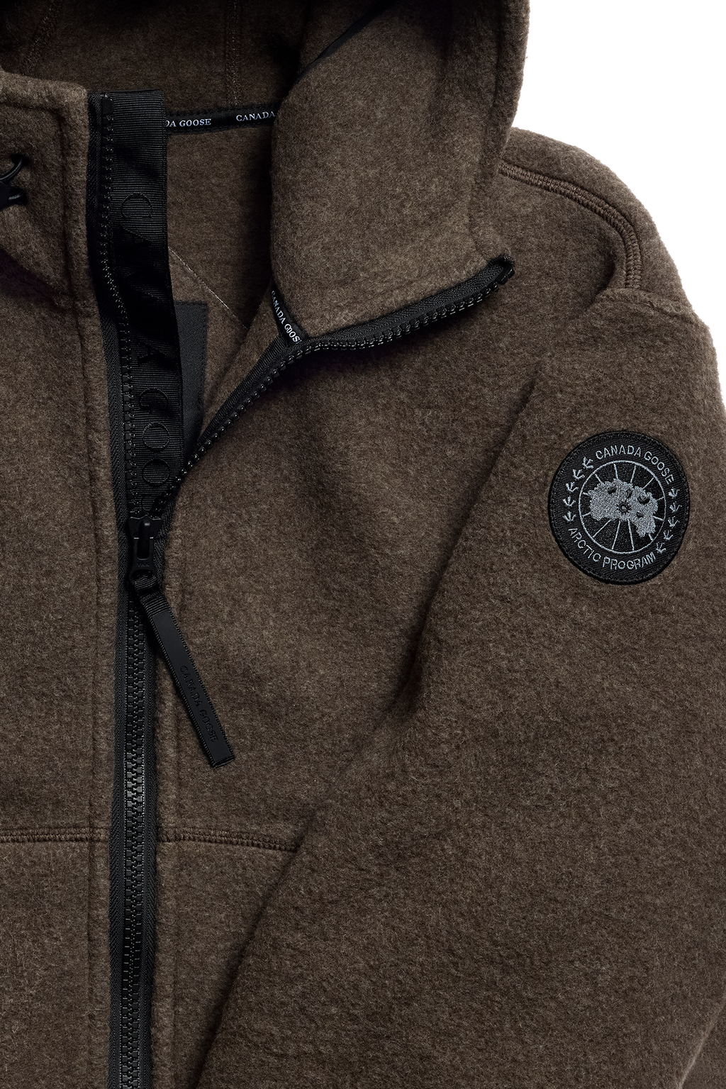 Chilliwack Fleece Bomber Black Disc
