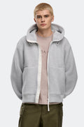Chilliwack Fleece Bomber White Disc