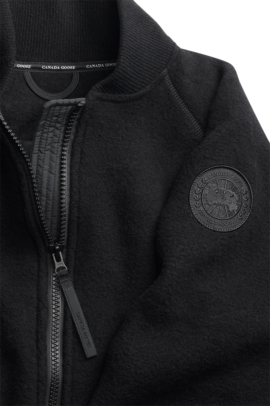 Sierra Fleece Bomber Black Disc