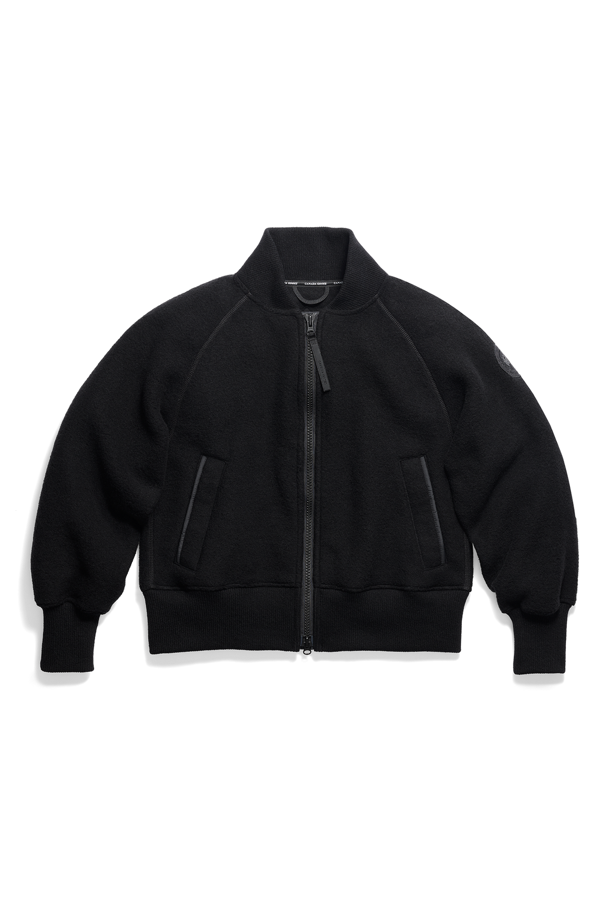 Sierra Fleece Bomber Black Disc