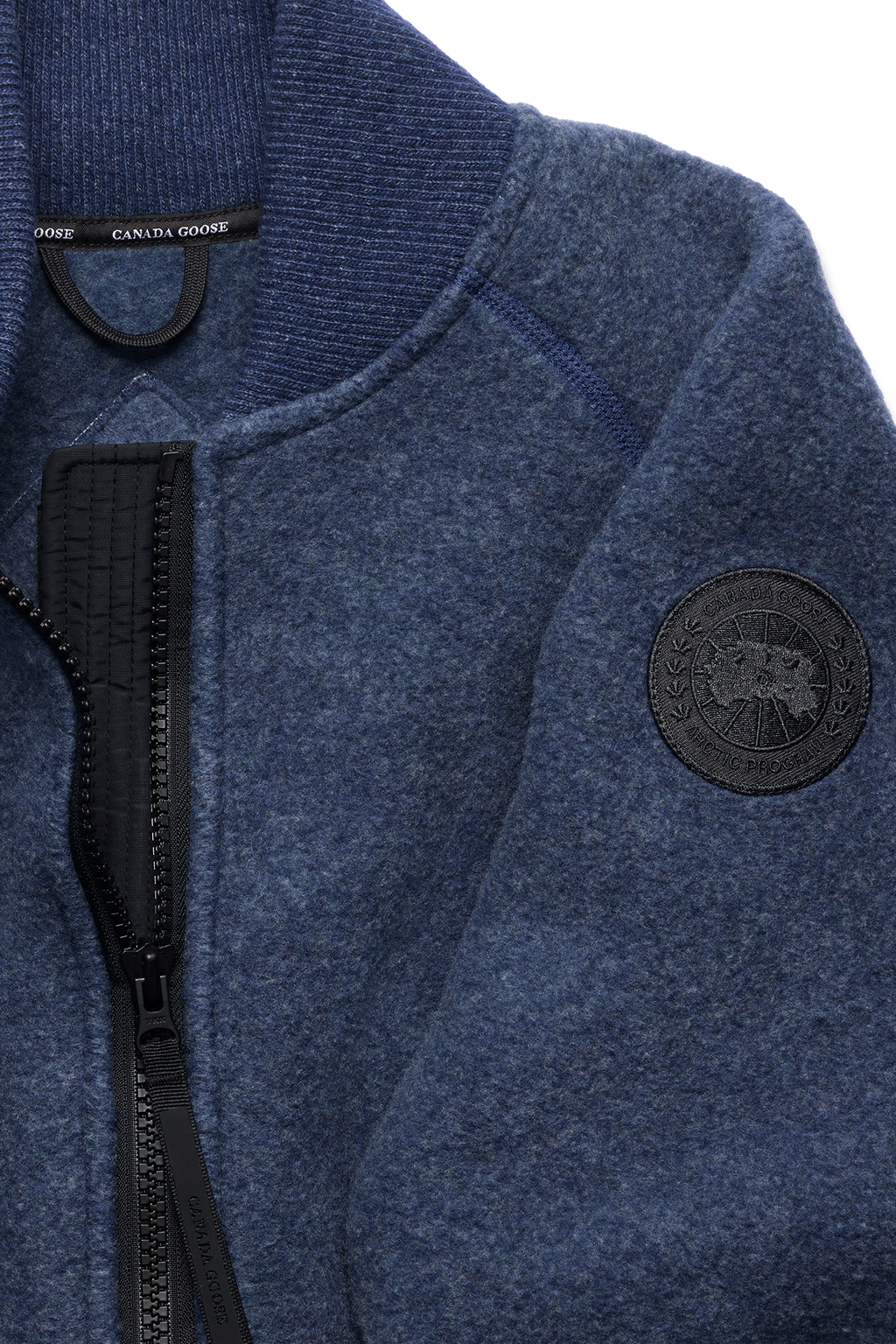 Sierra Fleece Bomber Black Disc