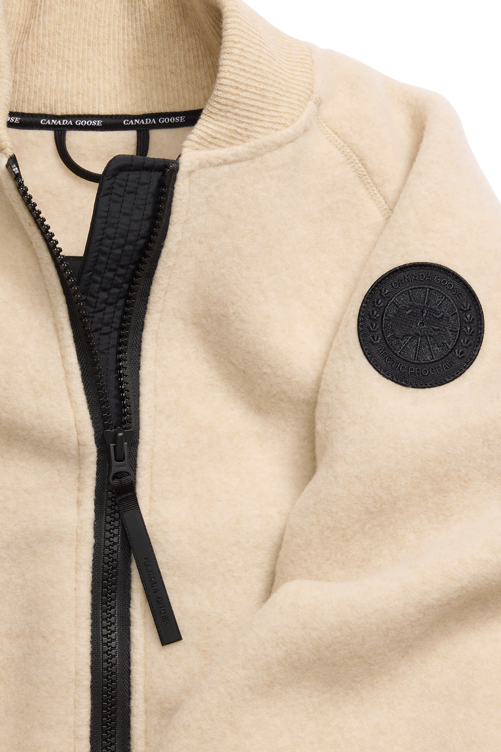 Sierra Fleece Bomber Black Disc