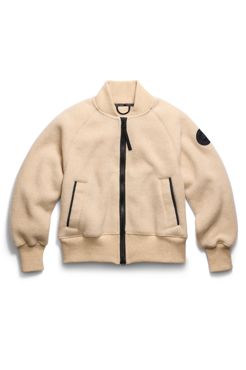 Sierra Fleece Bomber Black Disc