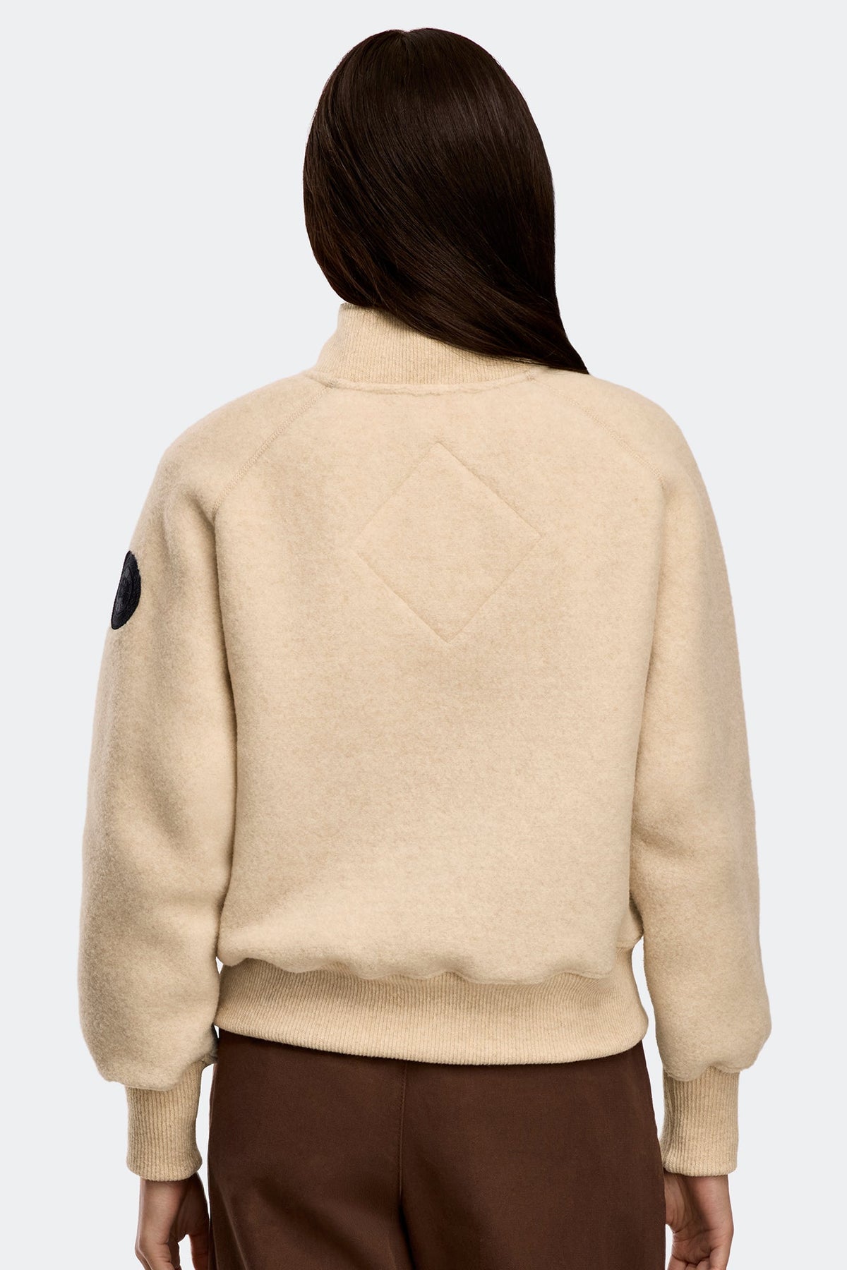 Sierra Fleece Bomber Black Disc