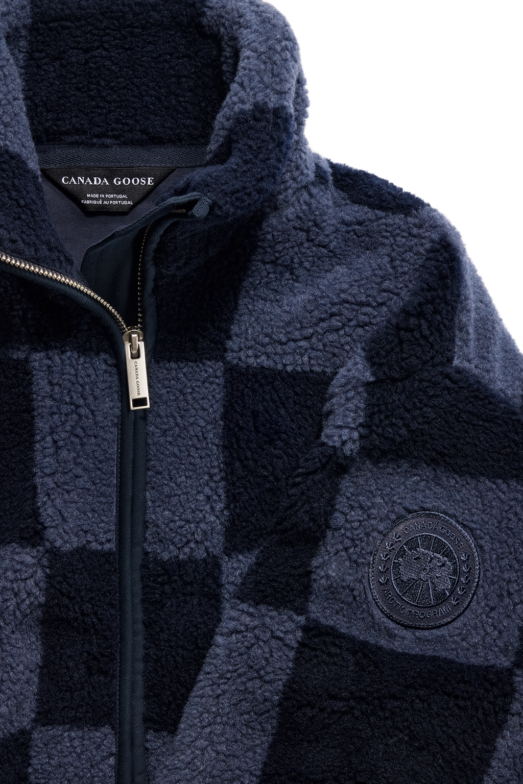 Soren Checkered Fleece Full Zip