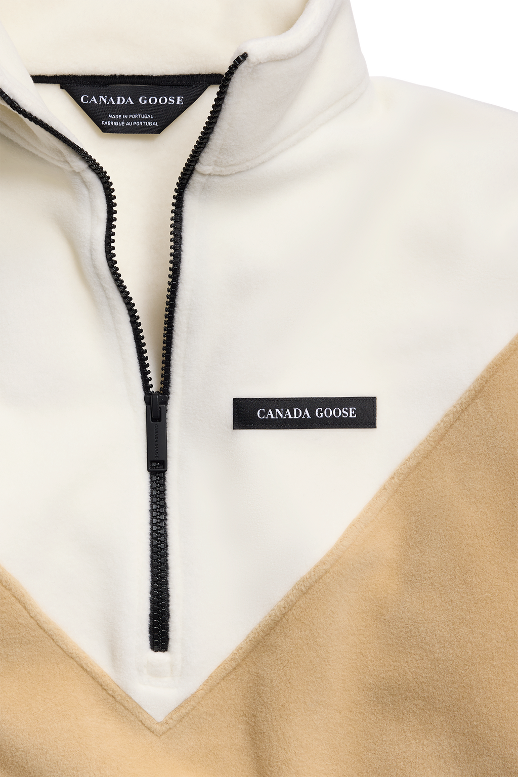Tayen Colour Block Fleece Quarter Zip