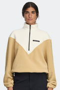 Tayen Colour Block Fleece Quarter Zip