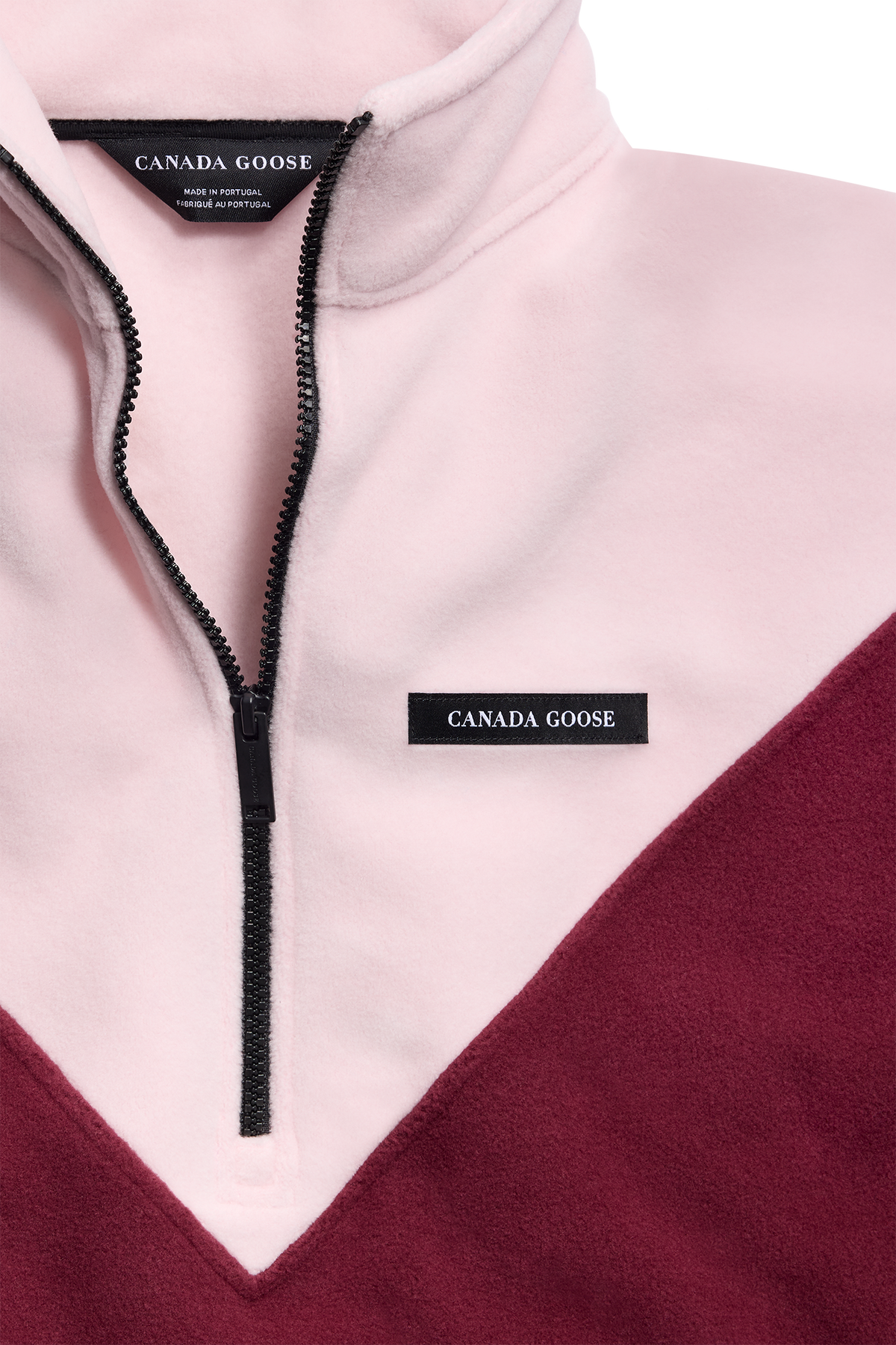 Tayen Colour Block Fleece Quarter Zip