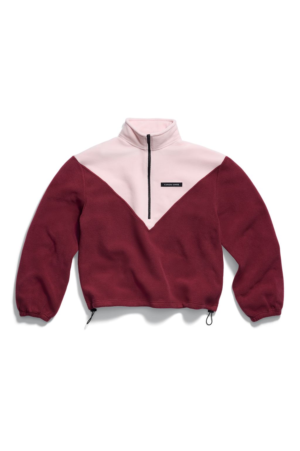Tayen Colour Block Fleece Quarter Zip